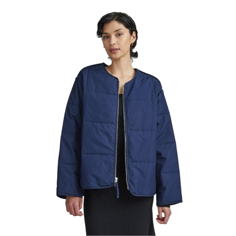SPRING SALE! FINAL PRICE DROP! Everlane Navy The Quilted Cotton Liner